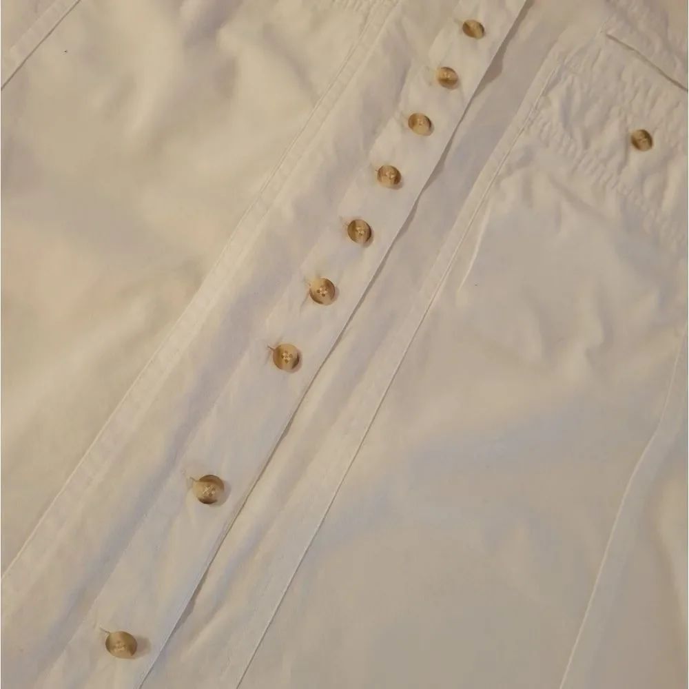 Boston Proper White Button Down Shirt - Picture 9 of 13